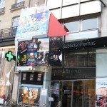 Cinéma Publicis à Paris: façade d'un des plus beaux cinémas de Paris. Cinéma Publicis à Paris: façade d'un des plus beaux cinémas de Paris.