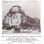 Gaumont Palace à Paris: photo de 1912 Gaumont Palace à Paris: photo de 1912