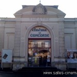 Façade du cinéma le Concorde à pont l'Evêque dans le Calvados Façade du cinéma le Concorde à pont l'Evêque dans le Calvados