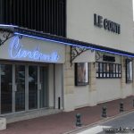 Façade du cinéma Le Conti à L'Isle-Adam (Val d'Oise)