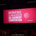 Inauguration du cinéma Gaumont Convention à Paris