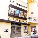 Façade du cinéma Le Régent à Bastia